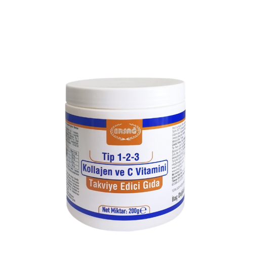 TİP 1-2-3 KOLLAJEN VE C VİTAMİNİ