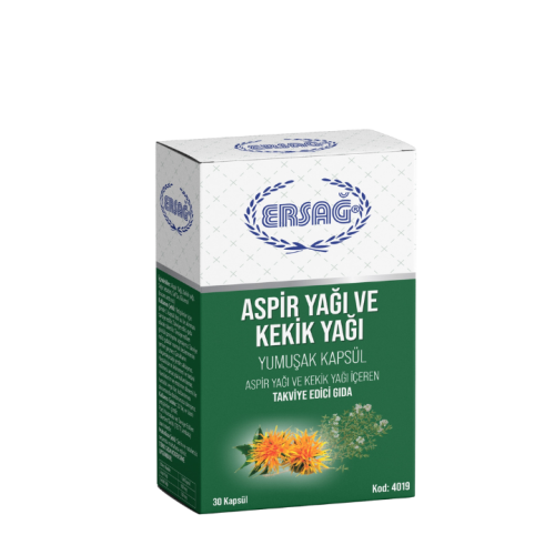 ASPİR YAĞI VE KEKİK YAĞI KAPSÜL