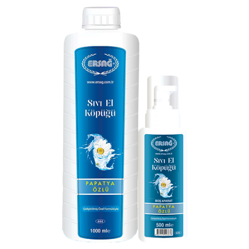 APARATLI PAPATYA ÖZLÜ SIVI EL KÖPÜĞÜ 1000 ml