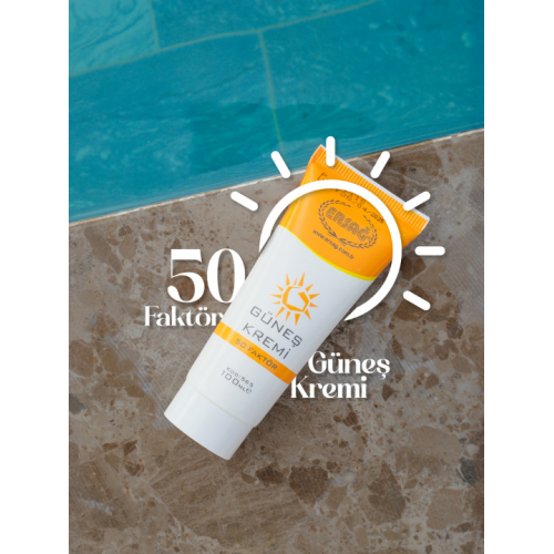 GÜNEŞ KREMİ 50 FAKTÖRLÜ 100 ML.