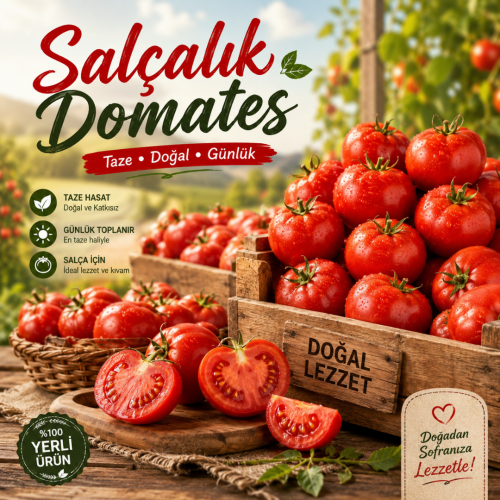 Salçalık Domates (Organik)
