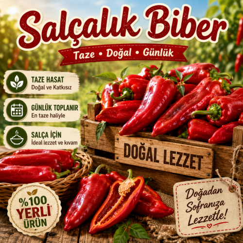 Salçalık Biber (Organik)