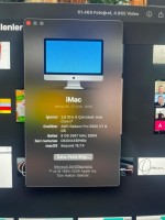 İMac 3,8 GHz 8 çekirdekli İntel Core İ7 8GB Bellek 2020 model